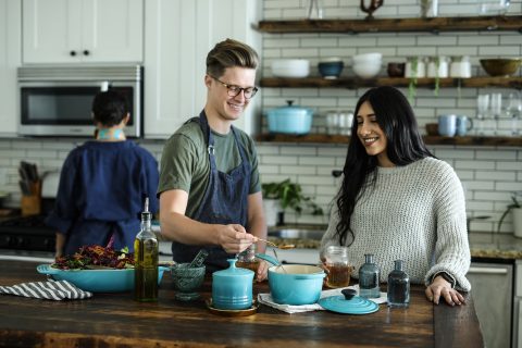 cuisiner homme et femme