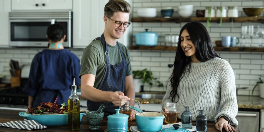 cuisiner homme et femme